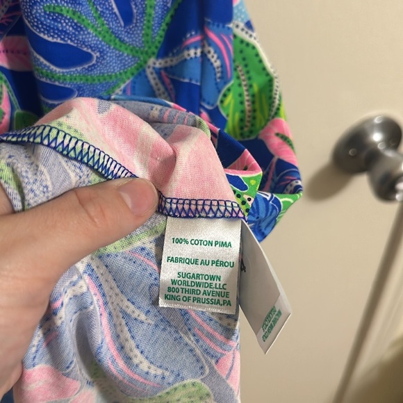 NWOT Lilly Pulitzer Tropical Print Swing Dress - Picture 4 of 5